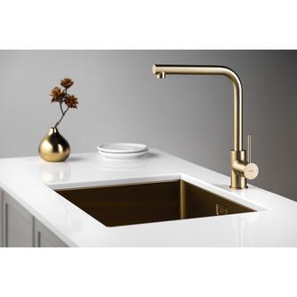 RONA Küchenarmatur, Gold matt