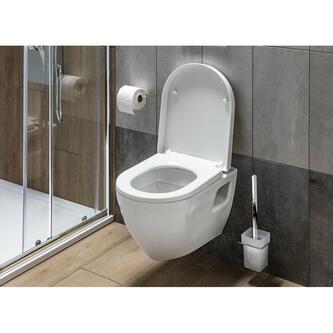 DONA WC-Sitz, Soft Close, Easy Take, Weiß