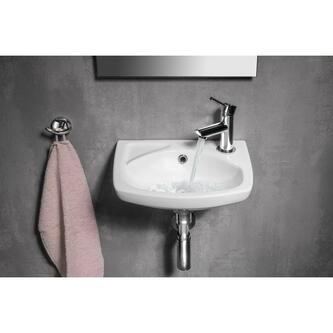 Keramik-Waschtisch 35x28cm, weiss