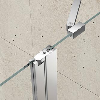 LORO Rechteckige Duschkabine 900x800mm