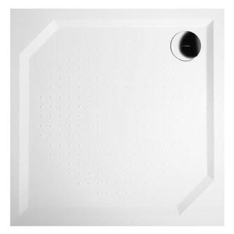 ANETA90 Gussmarmor-Duschwanne, Quadrat 90x90cm