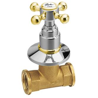 ANTEA Unterputzventil, Kalt, Chrom/gold