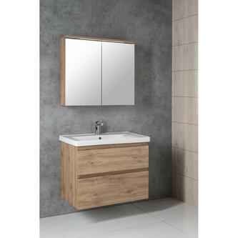 SAVA 80 Keramik-Waschtisch 80x46cm, weiss