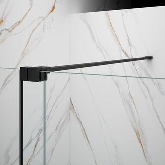 SPIRIT BLACK Rechteckige Duschkabine 1300x1000mm L/R Variante