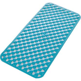 GEO Wanneneinlage 36x71 cm Gummi, Anti-Rutsch, Kautschuk, blau