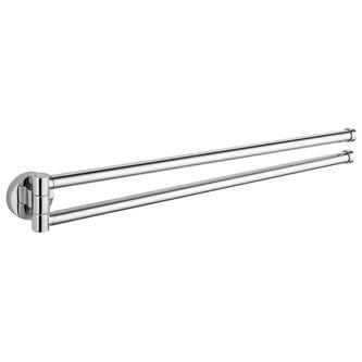 SAMBA Doppel Handtuchhalter drehbar 450mm, Chrom