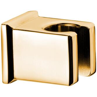 Brausehalter, eckig, fest, Gold