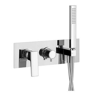 DIMY Duscharmatur Set t, 2 Wege, Chrom