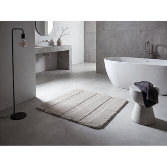 SERENITY Badvorlage 50x50cm,Anti-Rutsch, Polyester, beige