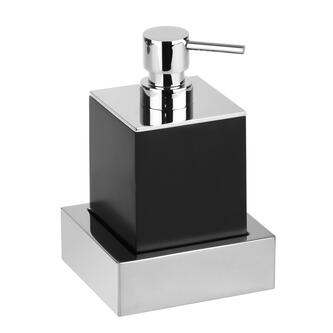 X-STEEL Seifenspender zum Stellen 200ml, Schwarz matt