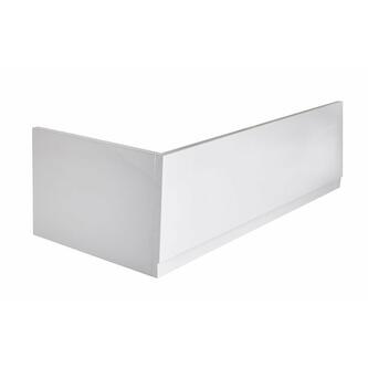 COUVERT 120 R, Frontschürze rechts, 120x52 cm, weiss