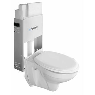 WC Set Hang – WC Taurus mit Spülkasten und Geberit-Knopf zum Mauern