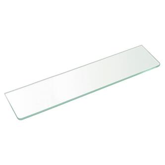 Ablage 600x100x8mm, Klarglas