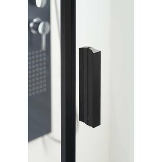 Zoom Line Black Rechteckige Duschkabine 1200x900mm L/R Variante