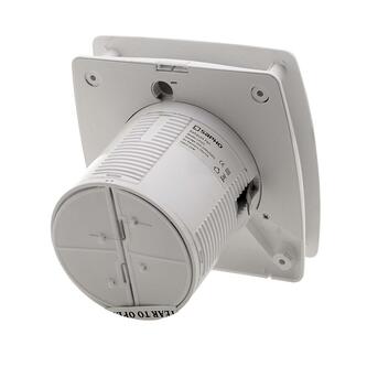 LEX Bad-Axialventilator, 15W, Rohr 100mm, Weiß