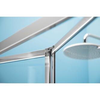 EASY LINE Rechteckige Duschkabine 1000x900mm, Falttüren, L/R Variante, Klarglas