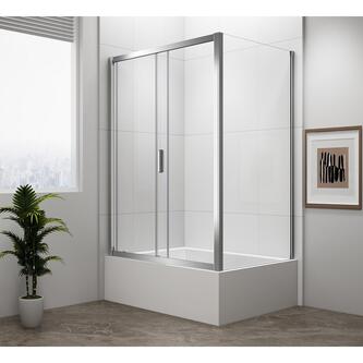DEEP Rechteckige Duschkabine 1100x750mm L/R Variante,Klarglas