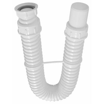 FLEXY Waschtisch-Siphon, 5/4", Abfluss 40mm, Weiß