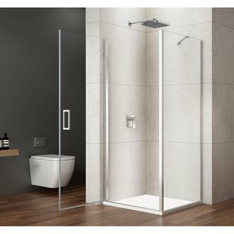 LORO Eckige Duschkabine 900x900 mm