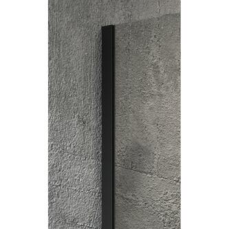 VARIO BLACK Walk-In Duschwand, Nordic Glas, 1200 mm