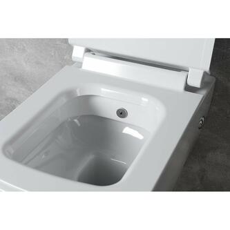 PURITY Hänge-WC 35x55,5cm mit Bidetfunktion, weiß