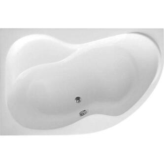 CIDLINA Badewanne 150x105x45cm, links, weiß