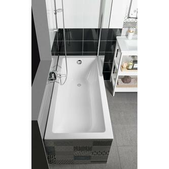 DOUBRAVA Rechteckwanne 160x70x41cm, ohne Füße, weiß