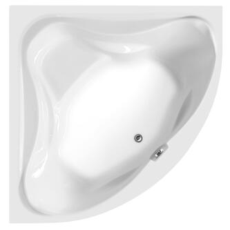 DUNJA Eckbadewanne 150x150x48cm, weiß