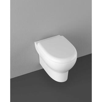 ABSOLUTE  Wand-WC , spülrandlos, mit UP-Spülkasten, weiß