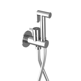 ULTRAMIX Unterputz-Bidetarmatur mit Brause-Stop,  Chrom