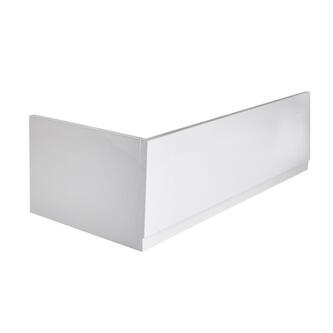 PLAIN 160 Frontschürze 160x59cm, rechts, weiß