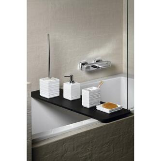 QUADROTTO stehende WC-Bürste, weiss