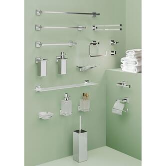 COLORADO Toilettenpapierhalter mit Deckel, Chrom