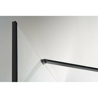 Zoom Line Black Rechteckige Duschkabine 1300x900mm L/R Variante