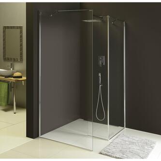 MODULAR SHOWER Seitenwand (B) für Montage an Modul 2, 800mm, rechts