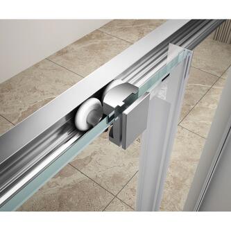 UGGA Duschschiebetür 1000mm, Klarglas