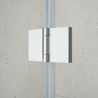 LORO Duschfalttür 800 mm, Klarglas