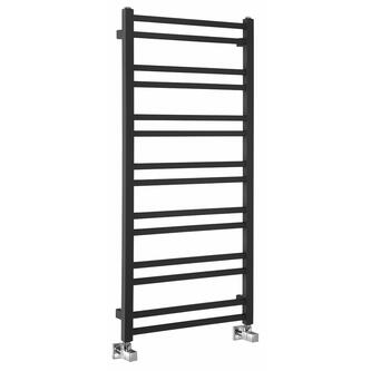 METRO DOS Badheizkörper 500x1100mm, 400W,schwarz matt