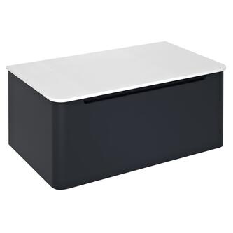 KERALA Unterschrank 80x35x47,5cm, 1x Schublade, Anthrazit matt