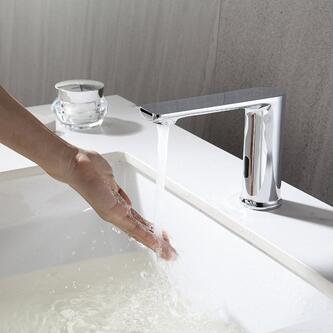 Sensor-Standarmatur 6V DC (4xAA), Chrom