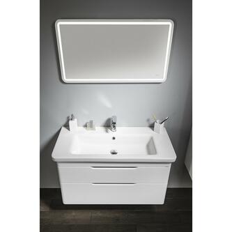 ELLA Waschbeckenschrank 95,7x50x42,8cm, weiss