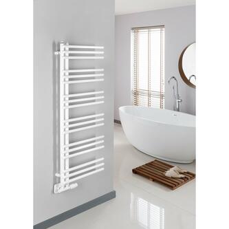 POSEIDON Badheizkörper 450x1140mm, 400W, Weiß