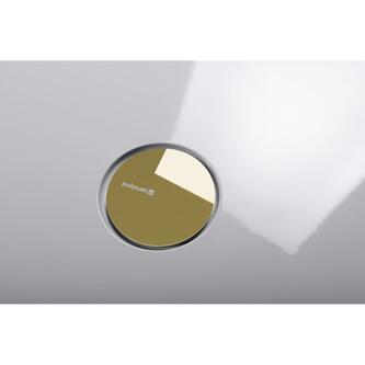 MIRAI Duschwannensiphon, Durch. 90mm, DN40, Gold Abdeckung