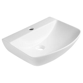 STOLZ Keramik Waschtisch 51x40cm, Weiß