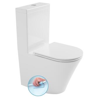 FEIN Kombi-WC, spülrandlos, Abgang senkrecht/waagerecht, weiß