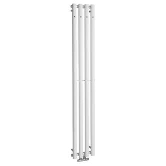 PILON Badheizkörper 270x1800mm, mit 4 Haken, Weiß mat