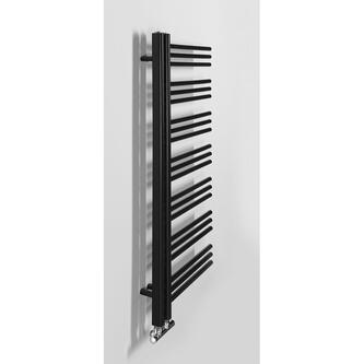 DORLION Badheizkörper 500x1200mm, Schwarz mat