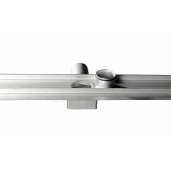 MANUS PIASTRA Bodenrinne aus Edelstahl mit Rost für Fliesen, L-1150, DN50