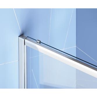 EASY LINE Duschtür 1000mm, Klarglas