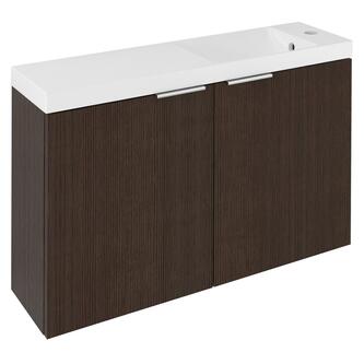 LATUS X Unterschrank mit Waschtisch 80x54,5x22cm, Kiefer Rustikal